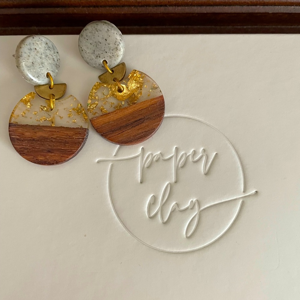Paperclay- The Mini Molly Earrings